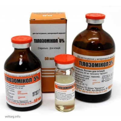 Тілозомікол® 5%, 100 мл. (Фарматон)