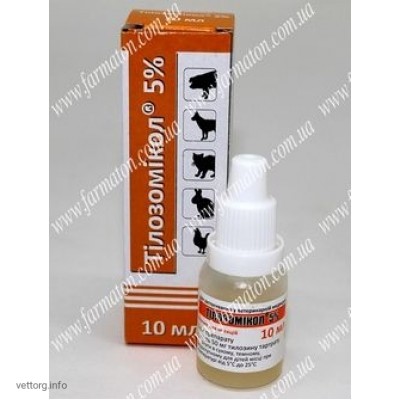 Тiлозомiкол® 5% (піпетка), 10 мл. (Фарматон)