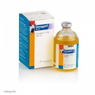 Денагард 10% (ін'єкційний), 100 мл.