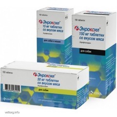 Енроксил таблетки №10, 15 мг. (KRKA)