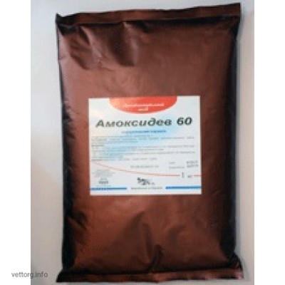 Амоксидев 60 (порошок), 1000 г. (ДЕВІЕ)