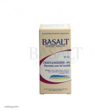 Гентаміцин 4%, 50 мл. (Базальт)