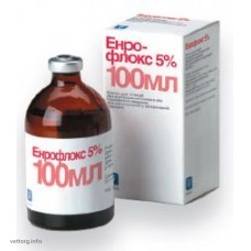 Енрофлокс 5%, 100 мл. (Invesa-Livisto)