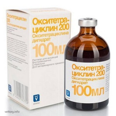 Окситетрациклін 200 L.A., 100 мл. (Invesa-Livisto)