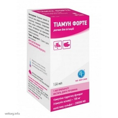 Тіамун форте, 100 мл. (Ветсинтез)