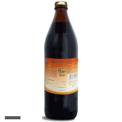 Препарат йоду 5%, 500 мл. (УЗВПП)