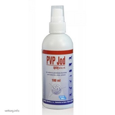 ПВП Йод спрей (Pvp Yod spray), 100 мл (Bioveta, s. r. o.)