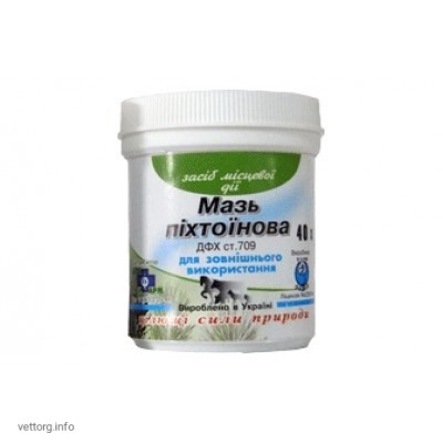 Мазь піхтоїнова, 40 г. (ДЕВІЕ)