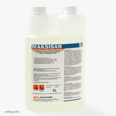 Максисан дез. засіб р-н, 1 л (Baltiachemi)