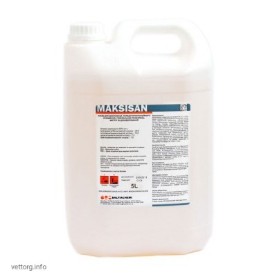 Максисан дез. засіб р-н, 5 л (Baltiachemi)