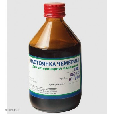 Настойка чемерицы, 100 мл. (УВПП)