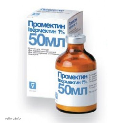 Промектин (инъ.), 50 мл. (Invesa-Livisto)