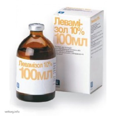 Левамізол 10%, 100 мл. (Invesa-Livisto)