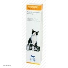 Пирантел паста 9,3% (кошкам), шприц-туба (Vetos-Farma)