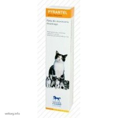 Пирантел паста 9,3% (кошкам), шприц-туба (Vetos-Farma)