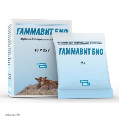 Гаммавит Био (Gammavit Bio) порошок, 25 г. (Bioveta, s. r. o.)