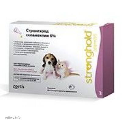 Стронгхолд 6%, 15 мг. (Zoetis)