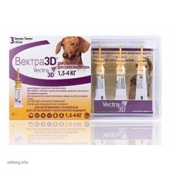 Вектра 3D 1,5-4, 0,8 мл. (Сева)