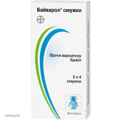 Байварол® смужки для бджіл № 4 (Bayer)