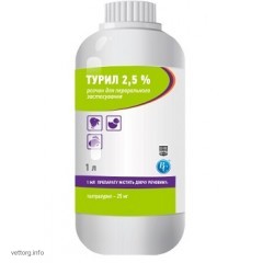Турил 2,5%, 1 л. (Ветсинтез)