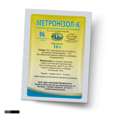Метронізол - К 25%, 500 г. (УЗВПП)