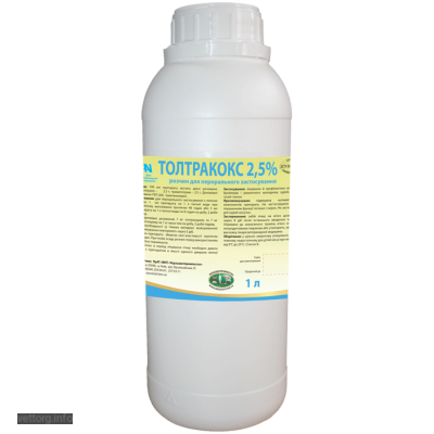 Толтракокс 2,5%, 1 л. (УЗВПП)