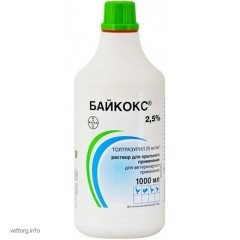 Байкокс® 2,5%, 1 л. (Bayer)