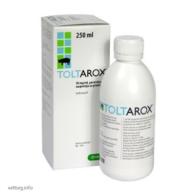 Толтарокс суспензія, 250 мл. (KRKA)