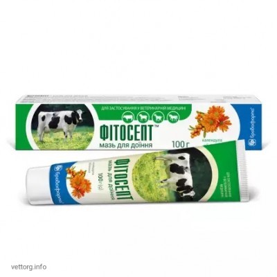 Фітосепт мазь для доїння, 100 г туба