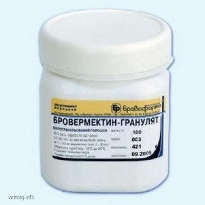Бровермектин гранулят, 100 г