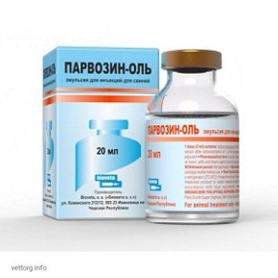 Парвозін-Оль (Parvosin-OL) вакцина, 25 доз (Bioveta, s. r. o.)