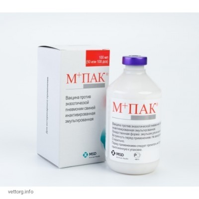 Вакцина М+ПАК, 50 доз (Intervet)
