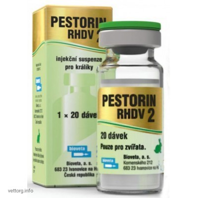 Песторін - 2 (Pestorin-2) вакцина, 10 доз (Bioveta)