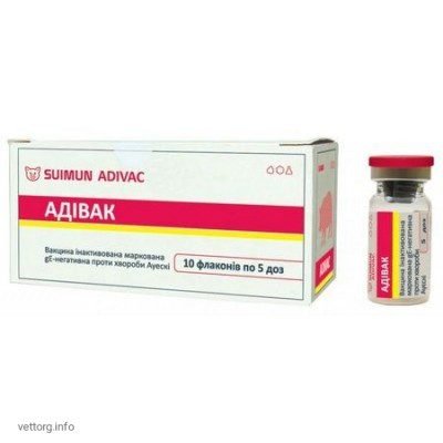 Суімун АДІВАК (Хвороба Ауєски), 50 доз (BioTestLab)