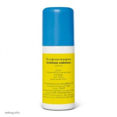 Йодофоам аэрозоль с катетером, 40 мл (Pernix Pharma)