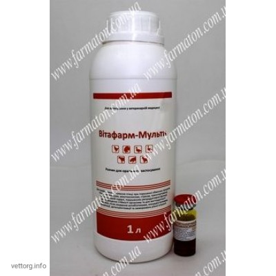 Вітафарм мульті (АДЕ+В, оральний), 10 мл. (Фарматон)