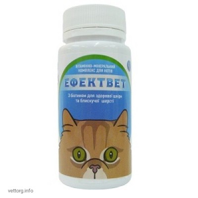 ЕФЕКТвет з біотином для котів (Ветсинтез)